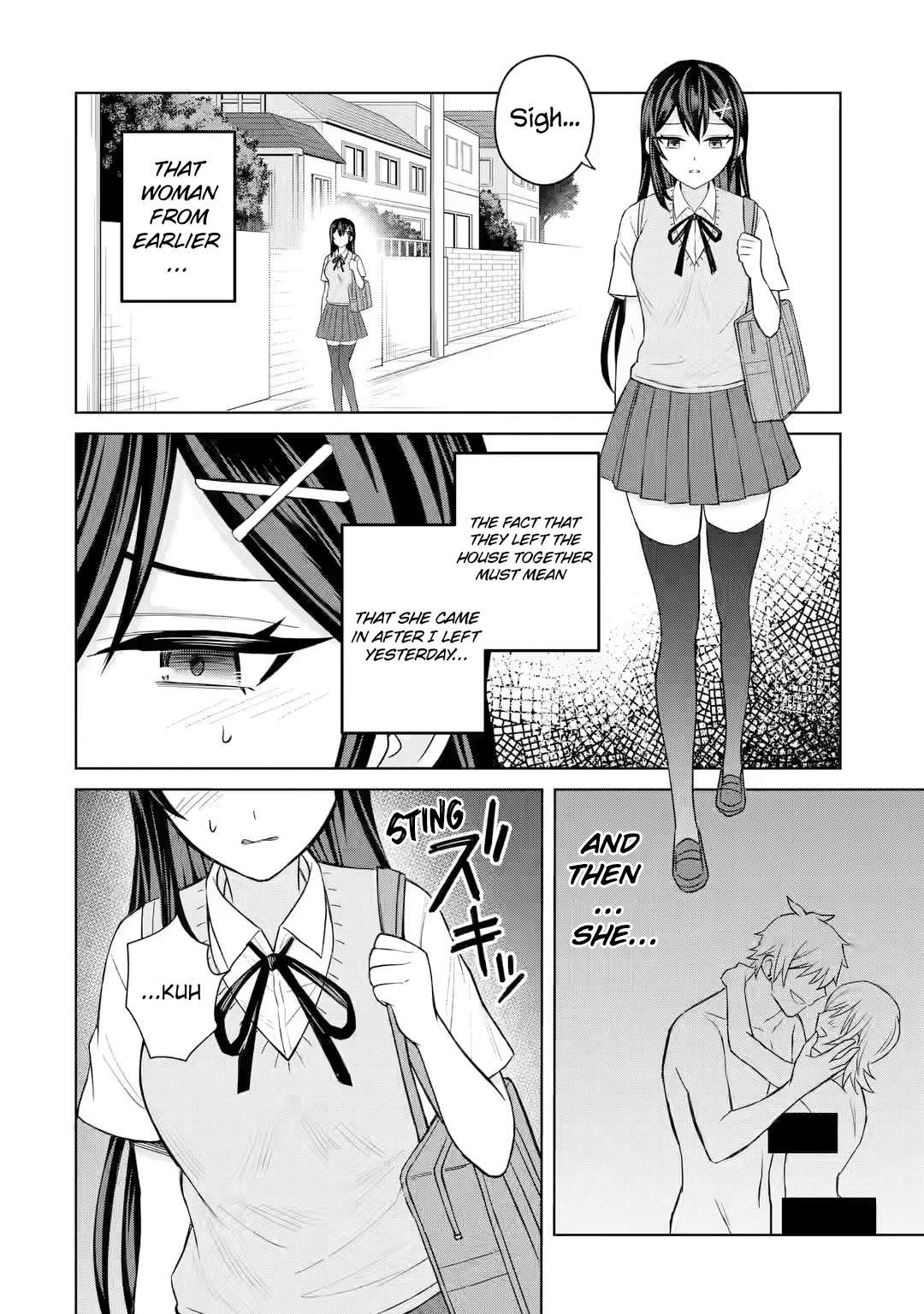 I was Reincarnated as the Scumbag from a Netorare Manga, But the Heroine is Coming on to Me, Chapter 4 image 06